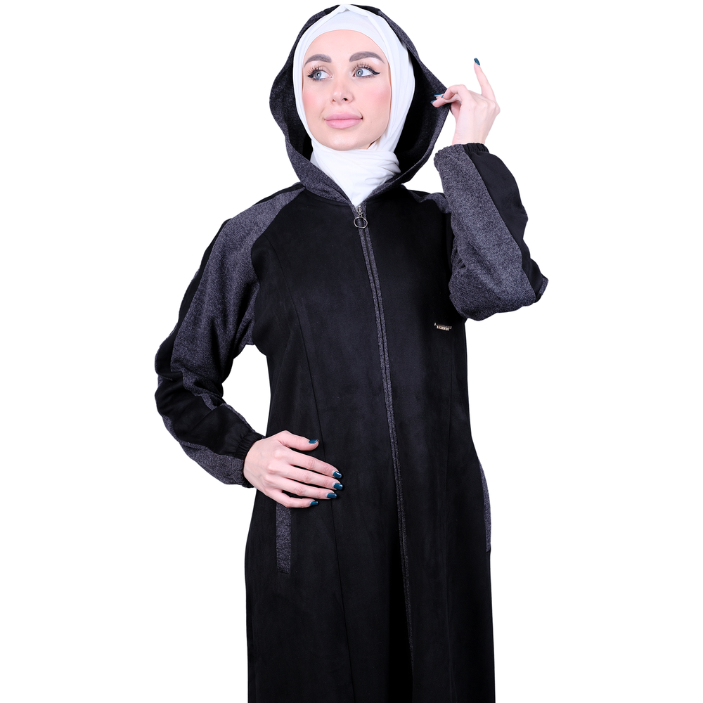 
                  
                    Abaya with a Hoodie
                  
                