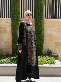 Royal Embroidery Abaya - Al Karam Qadri 