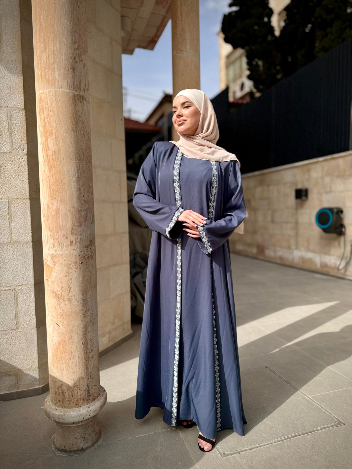 
                  
                    Elegant Two Piece Abaya
                  
                