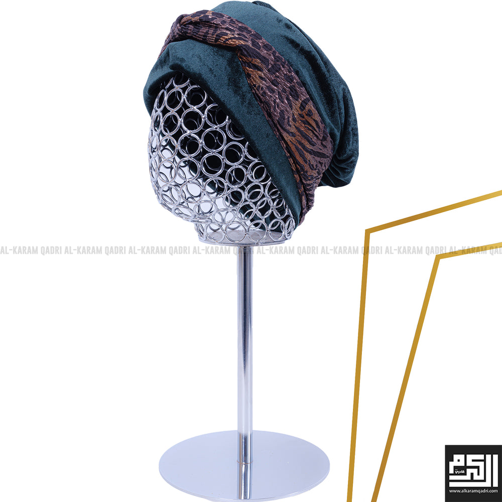 Tiger Print Turban