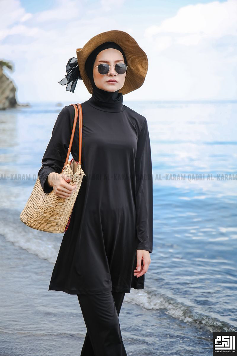 
                  
                    Black Simple Burkini
                  
                