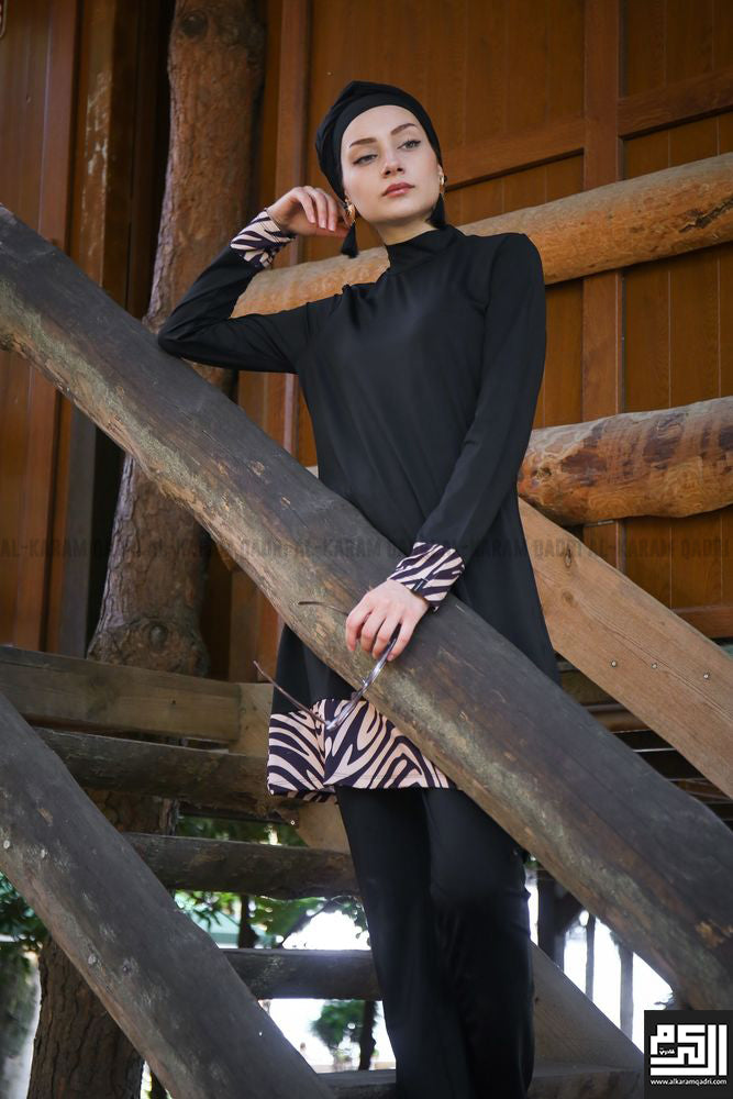 Zebra Print Burkini