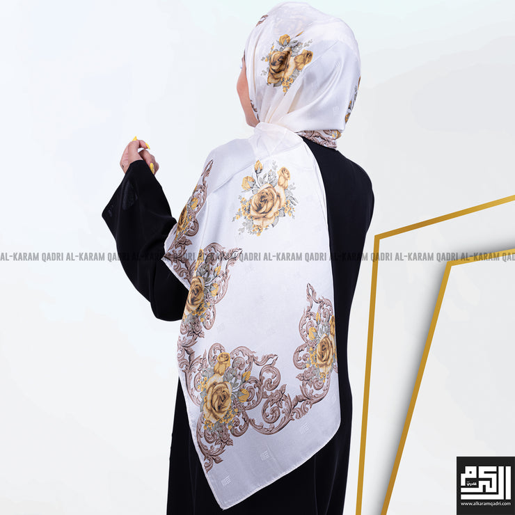 Patterned Silk Shawl