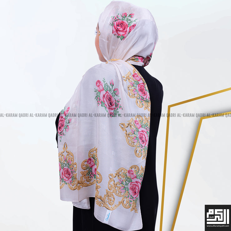 Patterned Silk Shawl