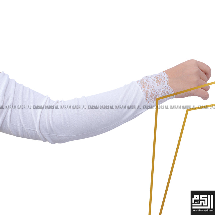 Lace Jersey Sleeves