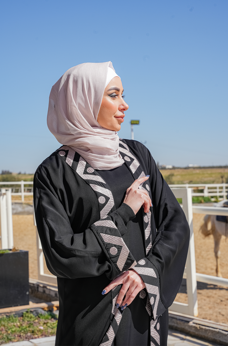Two-Layered Special Abaya