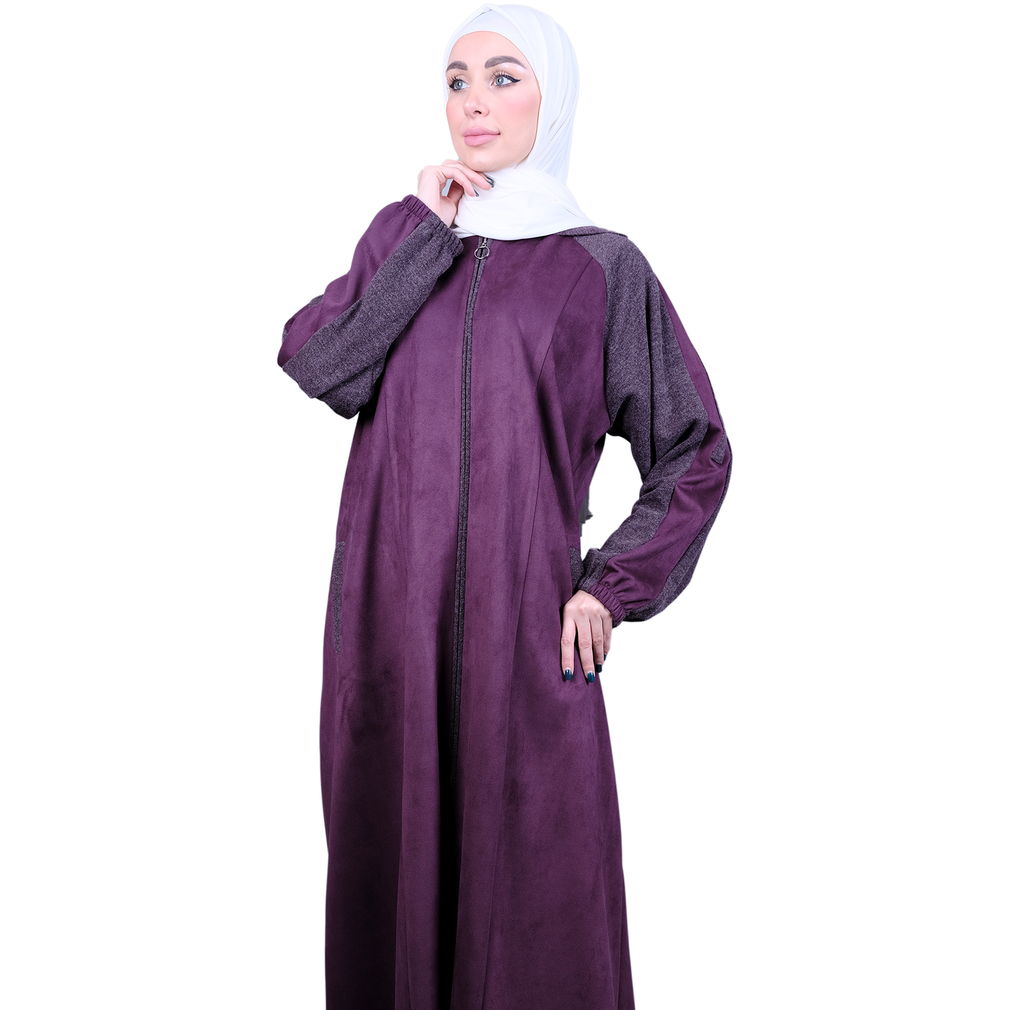 
                  
                    Abaya with a Hoodie
                  
                