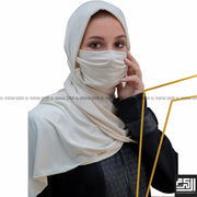 Jersey Shawl with Mask
