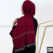 Jersey Embroidered Shawl
