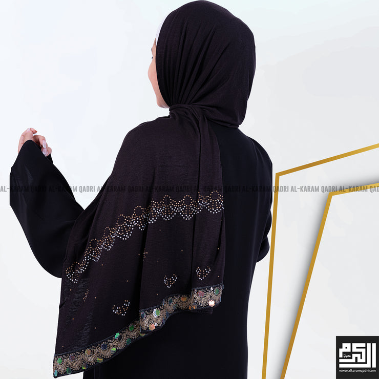 Jersey Embroidered Shawl