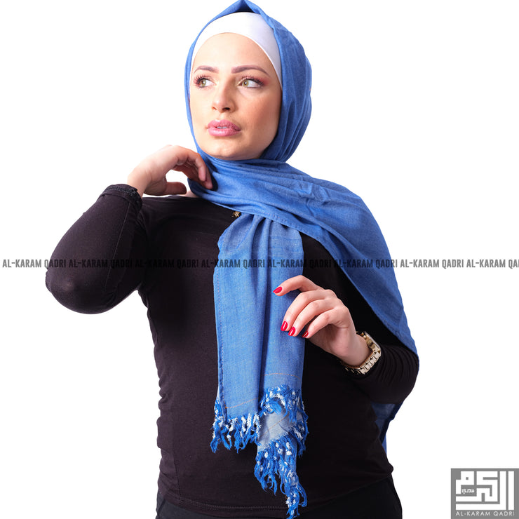 Denim Shawl - Al Karam Qadri